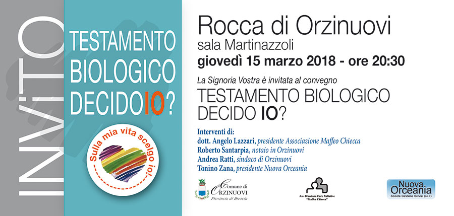 Convegno testamento biologico Orzinuovi